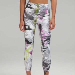 Lululemon Align Throwback Print Unicorn 23” Legging
